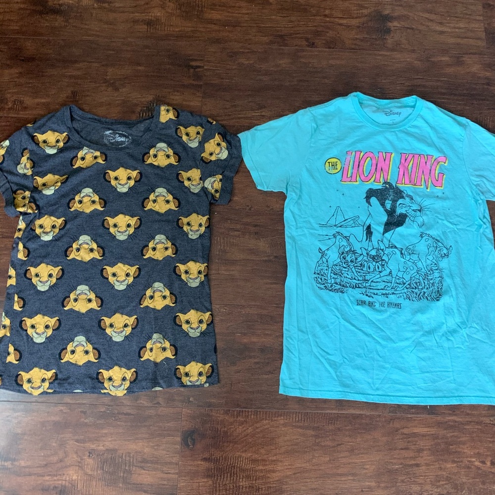 Bundle of lion king tshirts